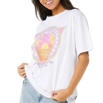T-Shirt Blanc Femme Rip Curl Vedra