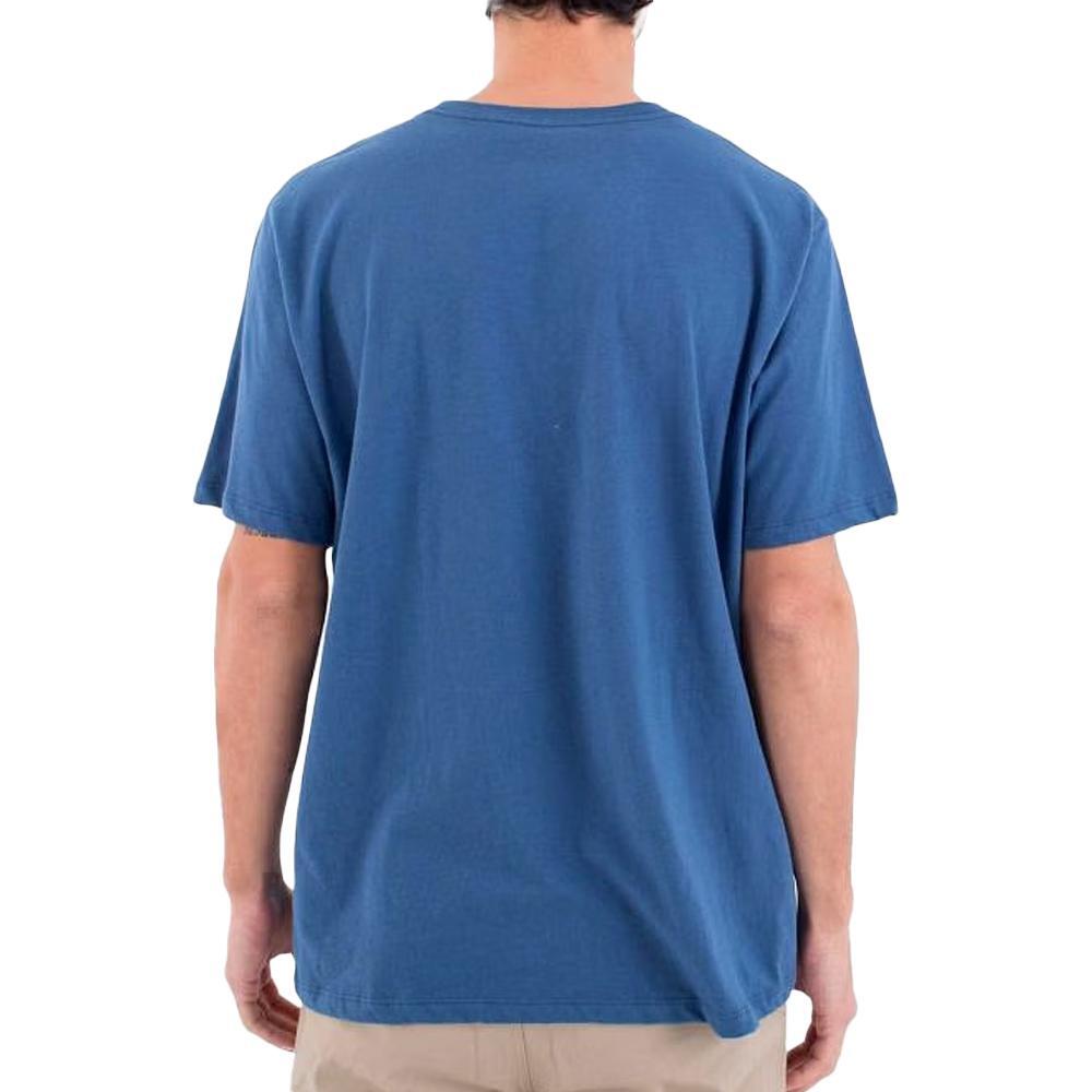 Hurley Waxed Herren T-Shirt Blau 3/3