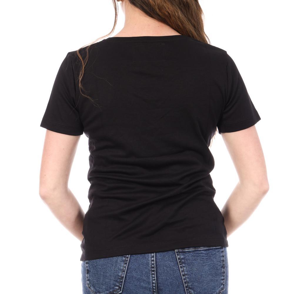 Camiseta Negra de Mujer Le Coq Sportif 2310691 3/3