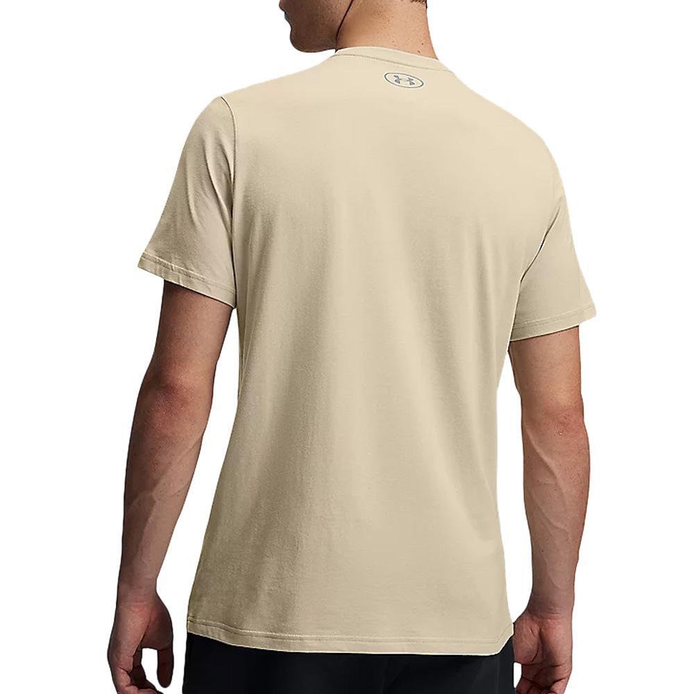 T-shirt Beige Homme Under Armour Ua Gl Foundation 3/3