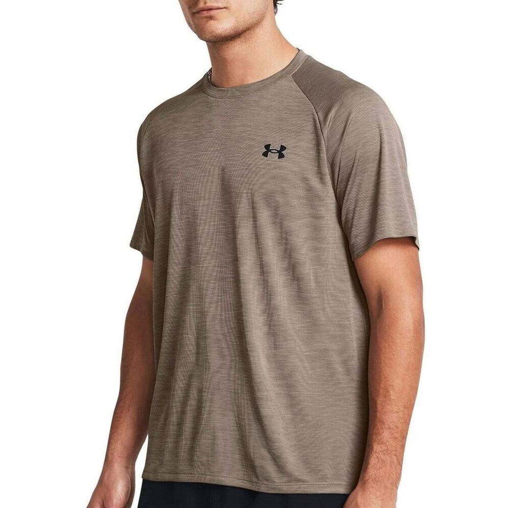 Camiseta Deportiva Marrón Hombre Under Armour UA Tech 2/4