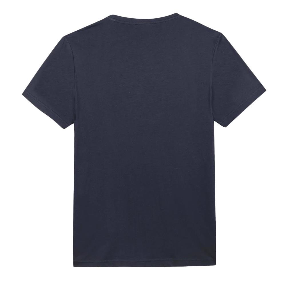T-shirt manches courtes homme MELUTTEE - Bleu marine 3/3