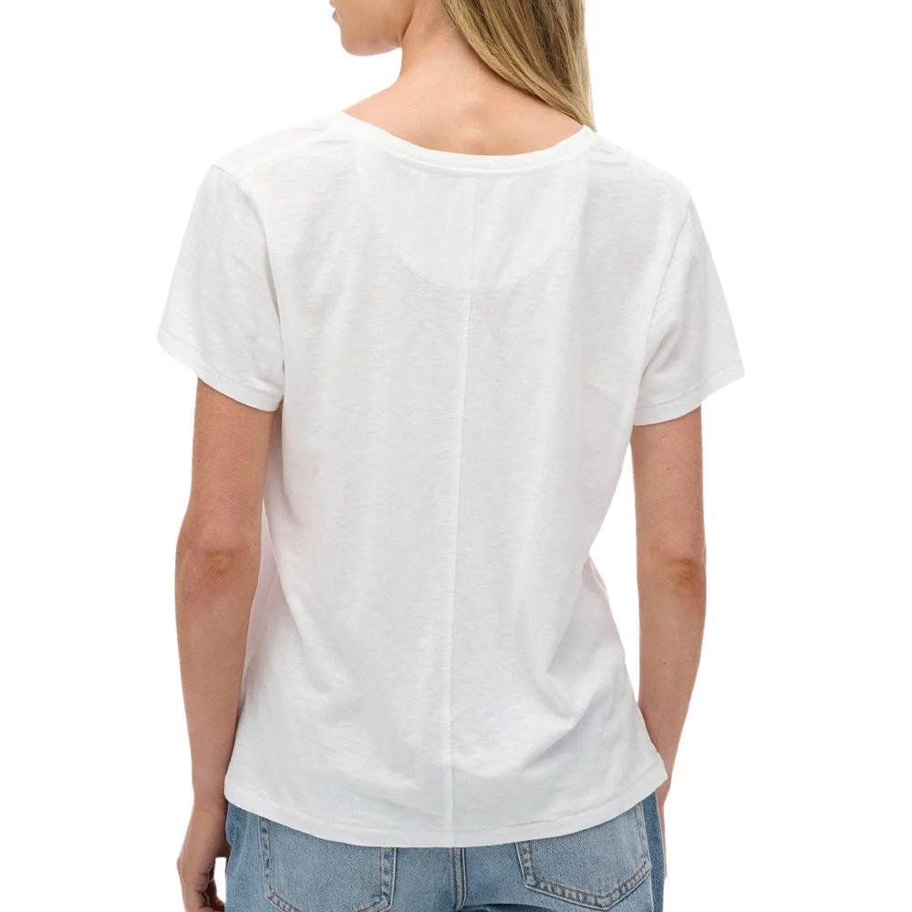 T-Shirt Blanc Femme Superdry Studioss 3/3