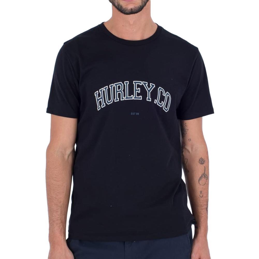 Hurley H20 Dri Authentiek Zwart T-shirt voor Heren 2/3