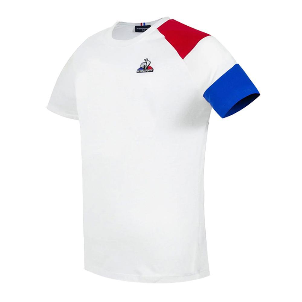 Camiseta Blanca Niño Le Coq Sportif Bat N°2 2/3