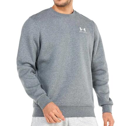 Under Armour Essential Fleece Crew Herren Sweatshirt Grau
