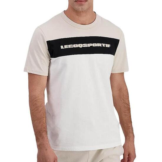 Camiseta Beige de Hombre Le Coq Sportif Contemporain N°2