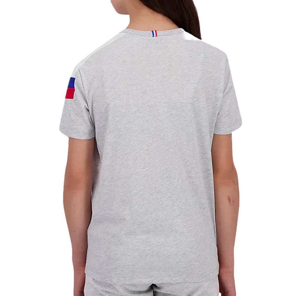 Camiseta Gris Niña Le Coq Sportif N°1 Chiné 3/7