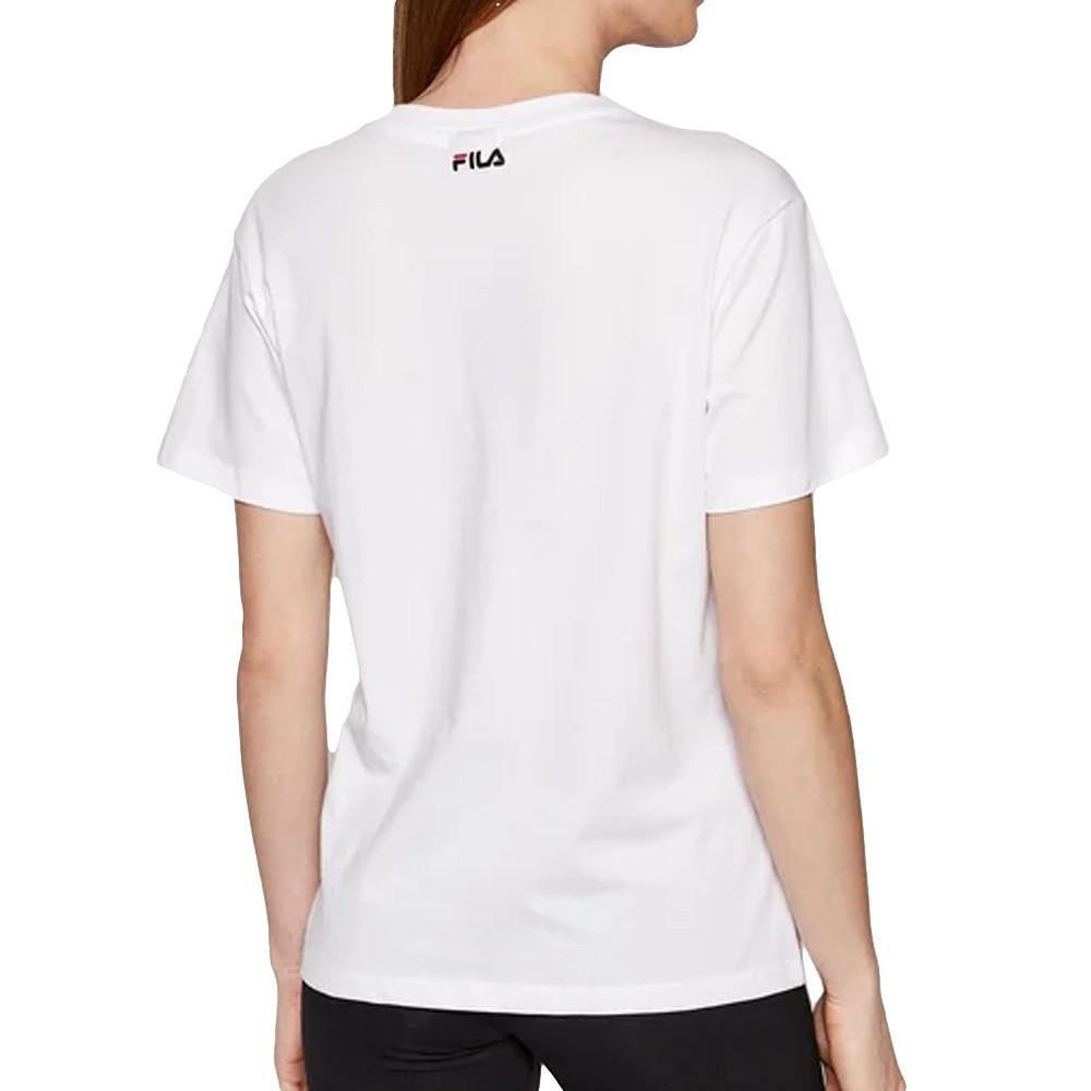 Camiseta Blanca Fila Biga para Mujer 3/5