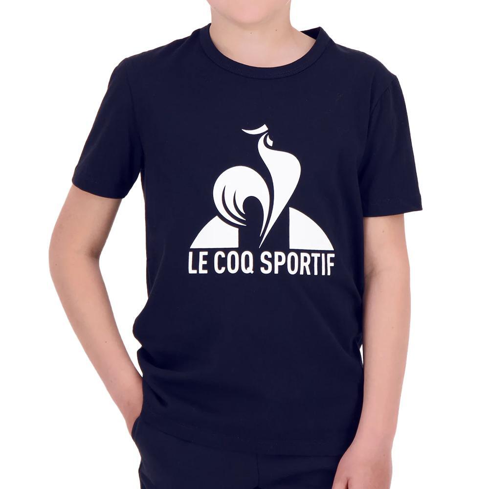 Camiseta Infantil Le Coq Sportif Ess Azul Marino 2/3