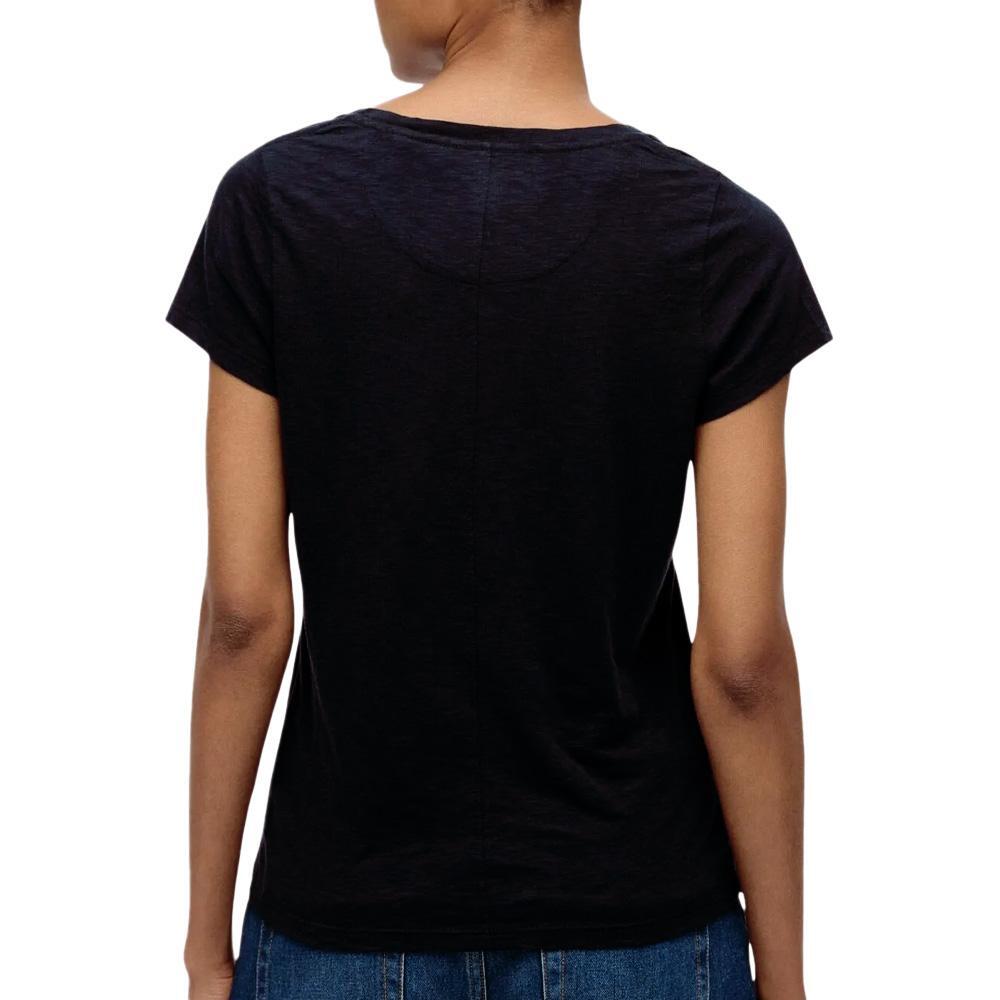 T-shirt Noir Femme Superdry Studios Scoop 3/3