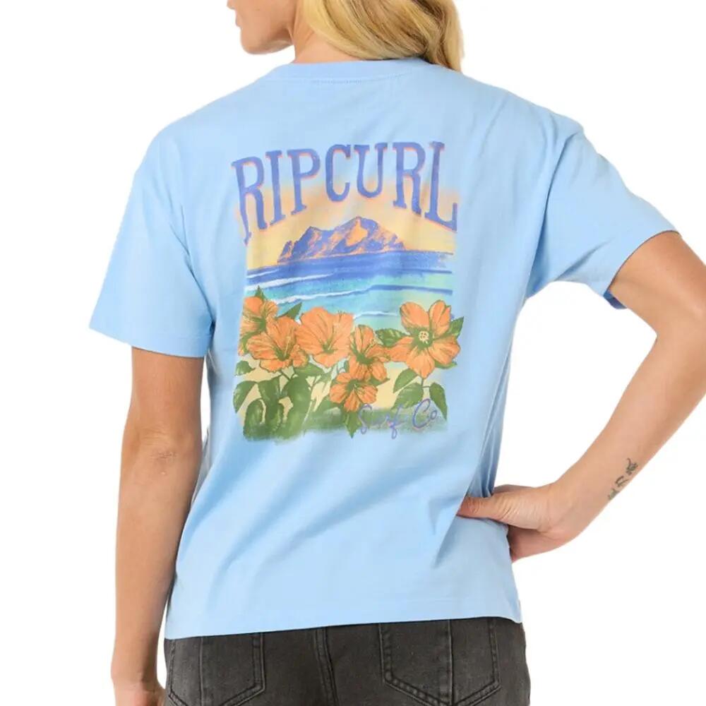 T-Shirt Donna Relaxed Rip Curl Joya Blu 3/3