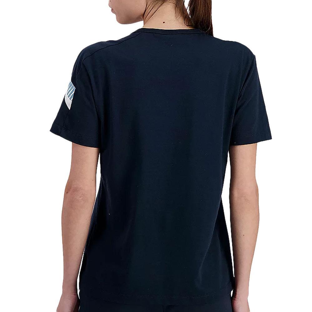 Le Coq Sportif Heritage Damen T-Shirt Marineblau 3/7
