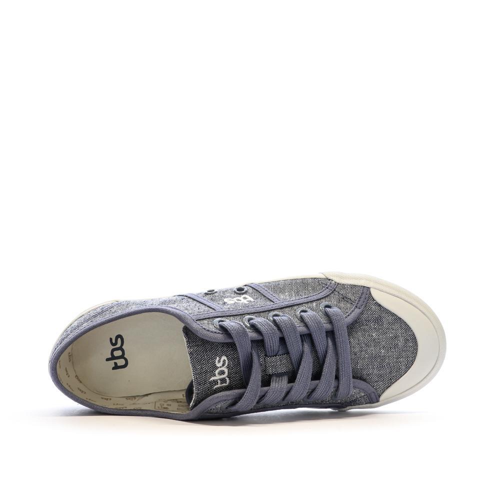 Tennis toile Femme - OPIACE Marine 5/7