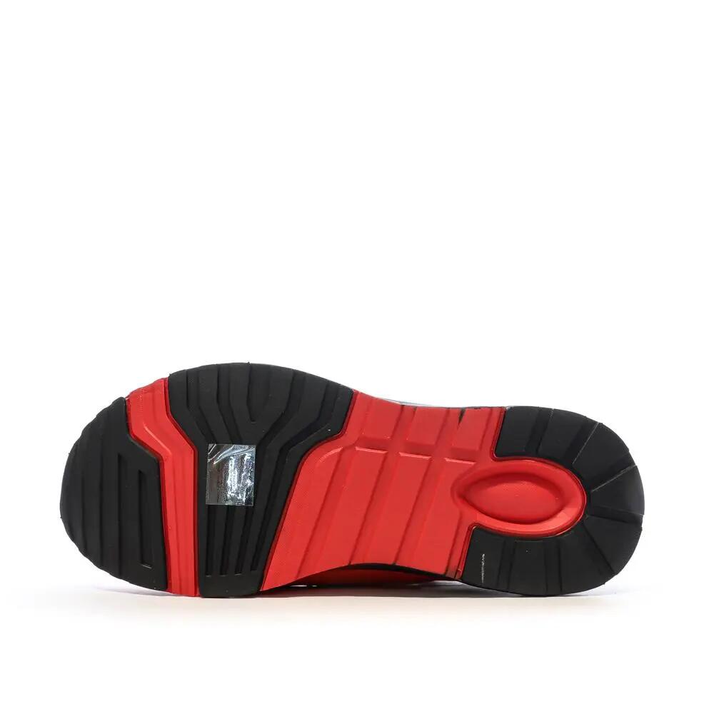 Zapatillas Kappa San Puerto con Cordones para Niño Negras/Rojas 6/7