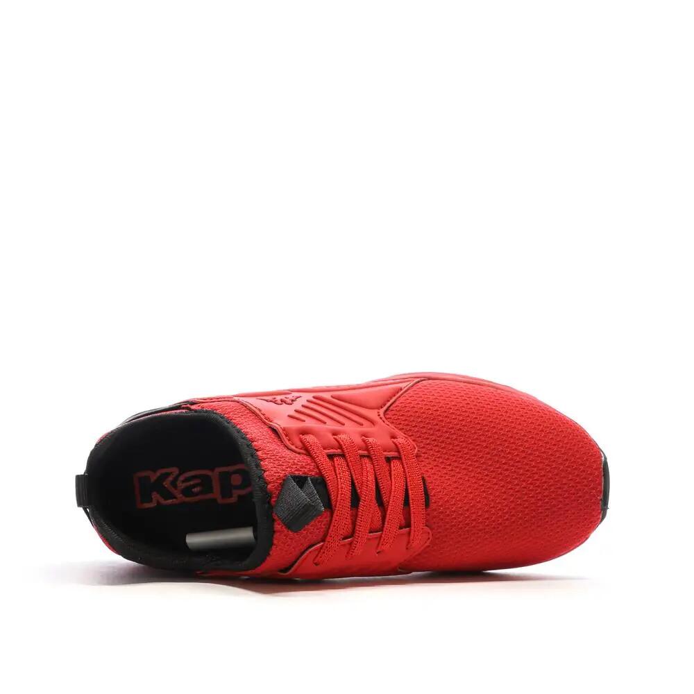 Zapatillas Kappa Malone Rojas y Negras para Niño 5/7