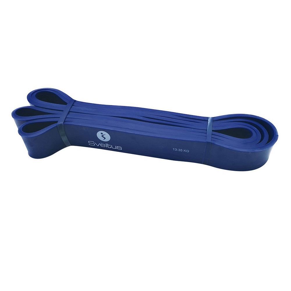 Banda di Resistenza Elastica Sveltus Blu 13-35 kg per Fitness e Allenamento 2/4