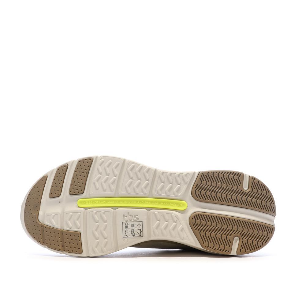 1973 EASYFLO Chaussures de running homme beige, lacets, talon 50 mm 6/7