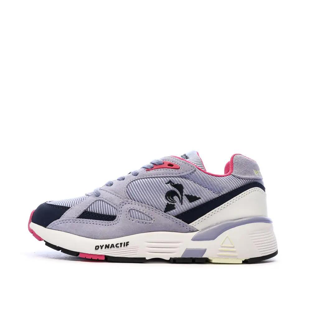 Women's Grey Le Coq Sportif R850 Trainers