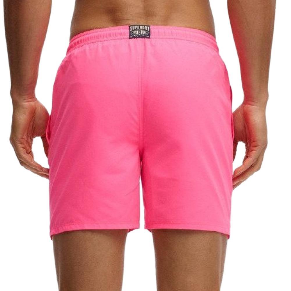 Superdry Men's Essential Pink Swim Shorts