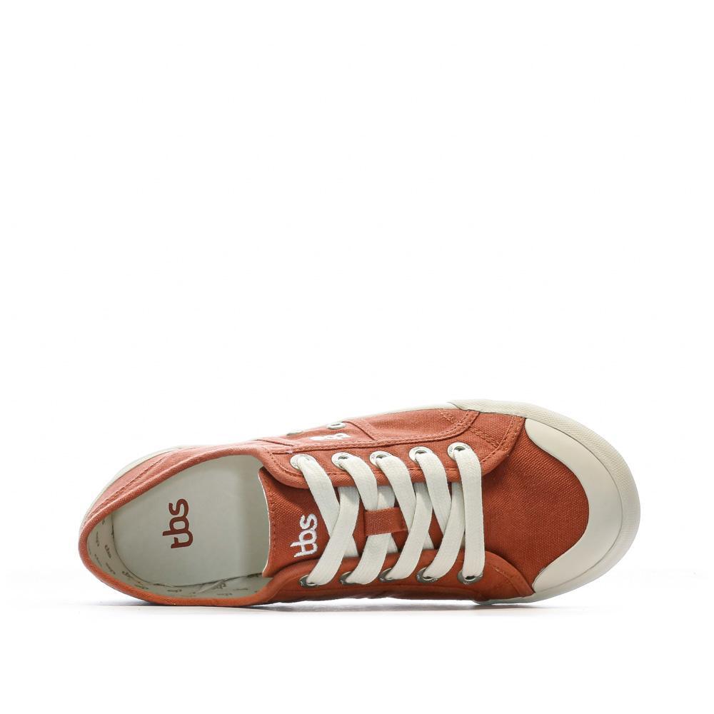 Zapatillas lona terracota mujer TBS Opiace 5/7