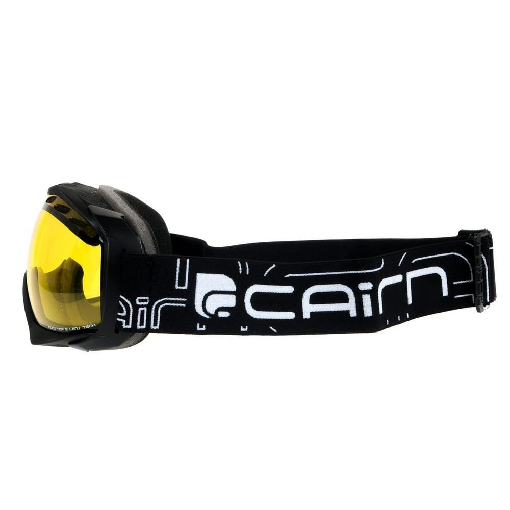 Masque de Ski Noir/Jaune Homme/Femme Cairn Speed Spx1 3/6