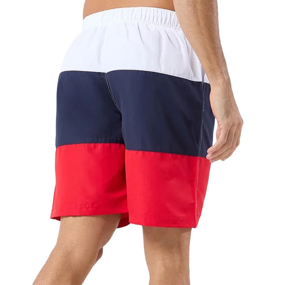 Fila Badeshorts für Herren - Marine/Weiß/Rot 3/3