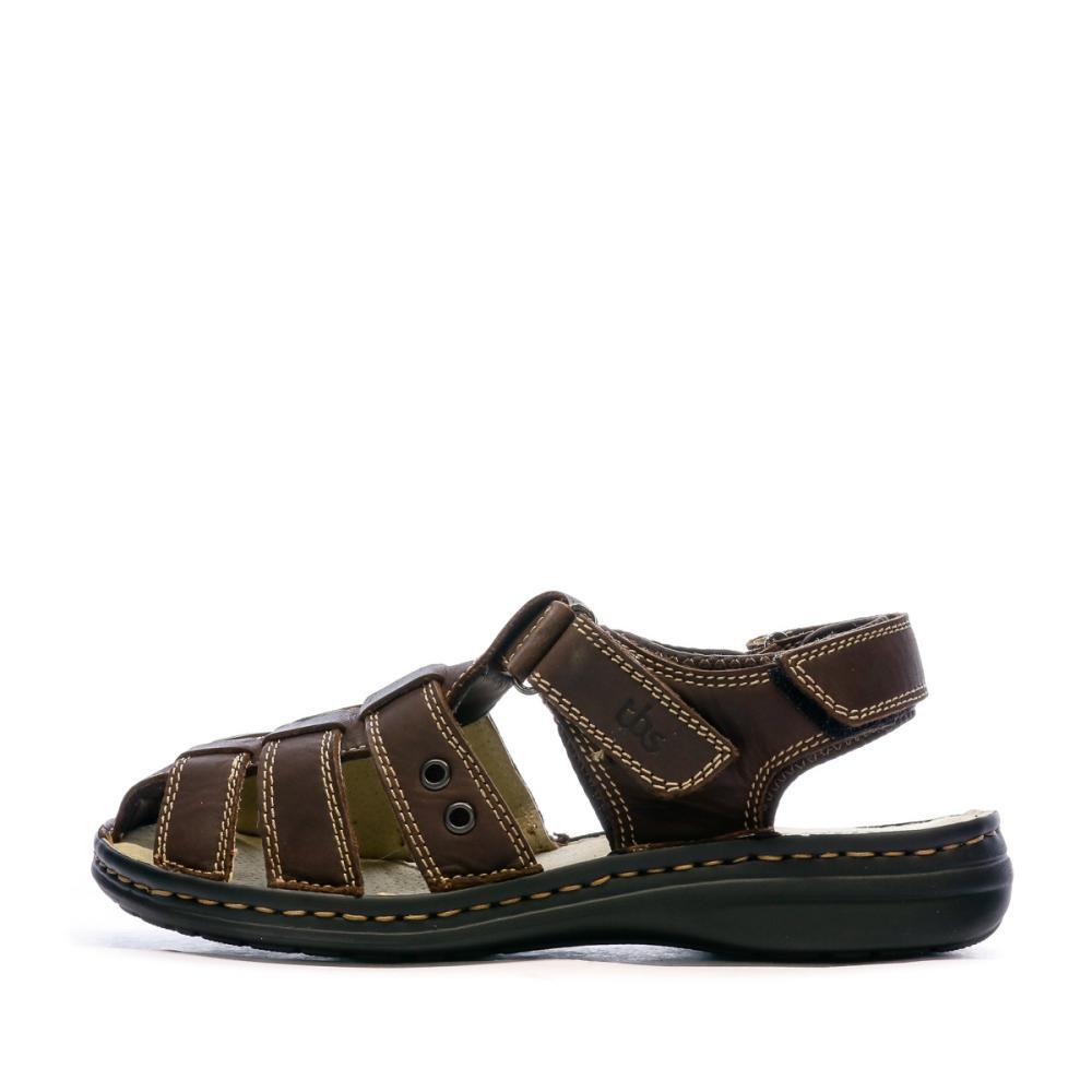 TBS Galhow Bruine Sandalen voor Heren 2/7