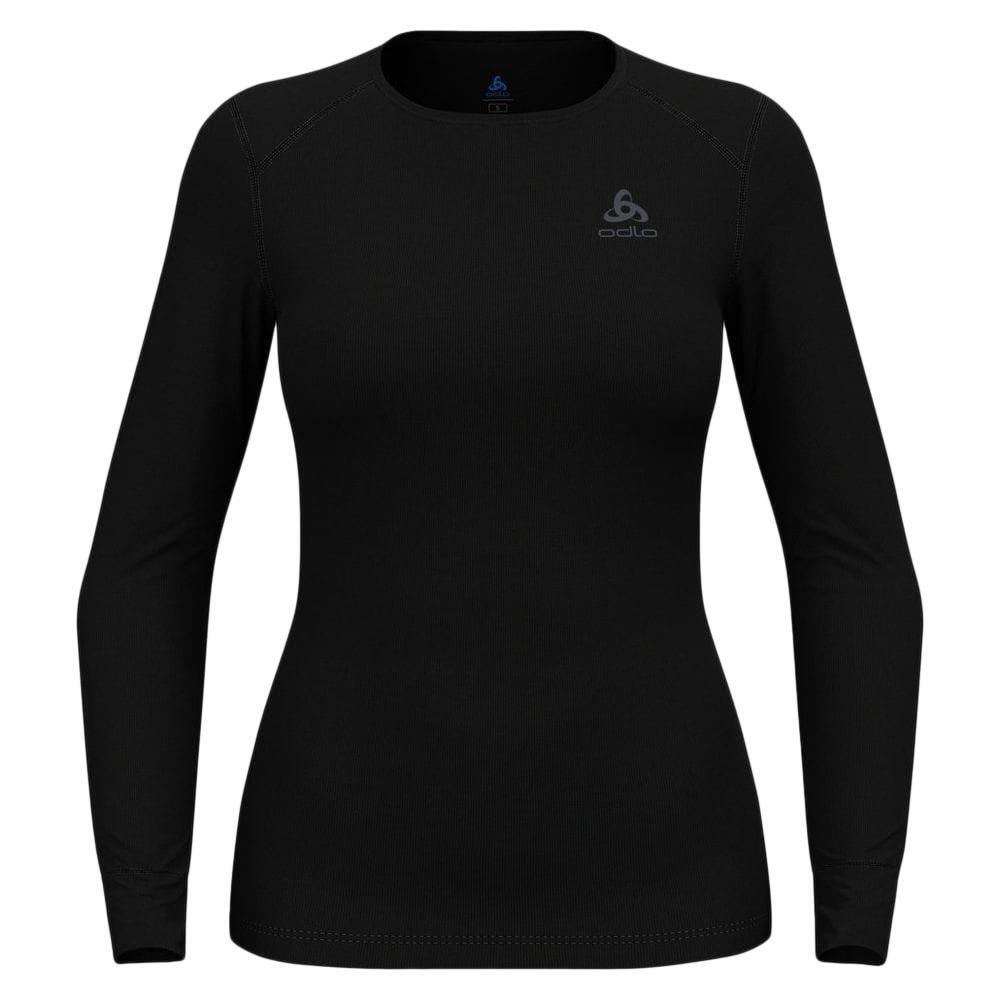 Camiseta Térmica Manga Larga Negra Odlo para Mujer 159101 2/3