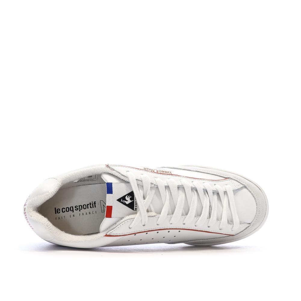 Le Coq Sportif Noah Club Herren Sneaker Weiß Sandplatz 5/7