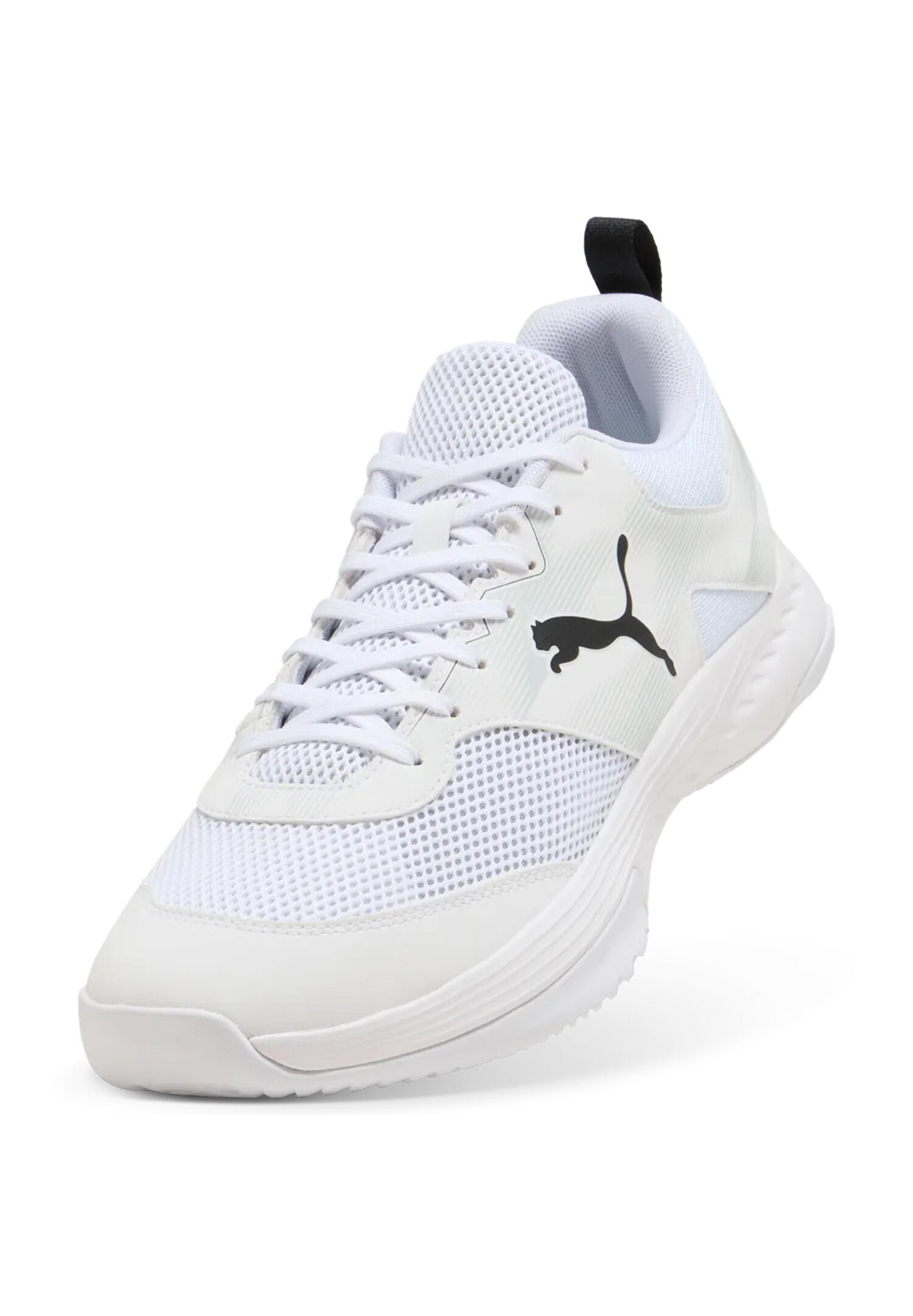 Puma VARION 3 Indoor Unisex Hallenschuhe Sneaker Schnürschuh 109096 02 White 5/15