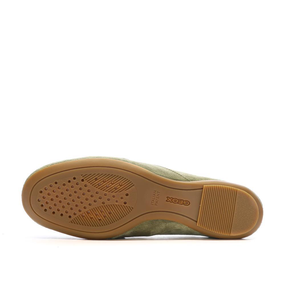 Geox Palmaria Groene Dames Mocassins 6/7