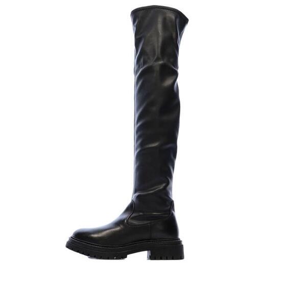 Geox Iridea Overknee-Stiefel Schwarz für Damen