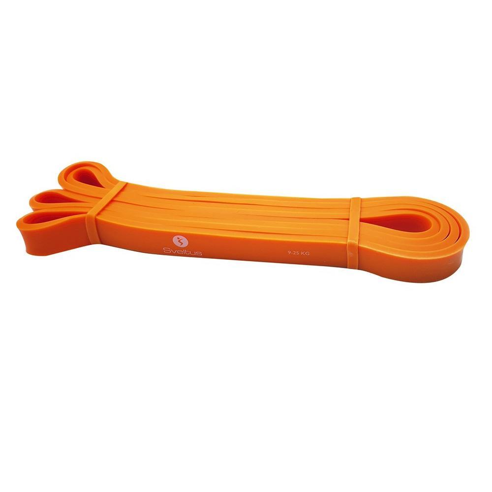 Banda di Resistenza Elastica Sveltus Arancione 9-25 kg per Fitness e Allenamento 2/2