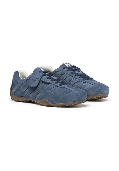 Geox SNAKE Herren Leder Sneaker U66NVA 022BC C6006 Schnürschuh dunkelbraun