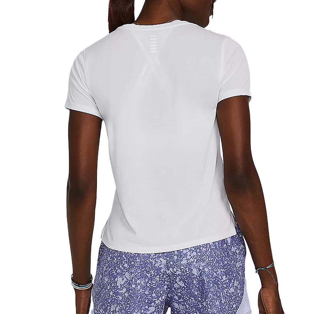 T-Shirt Blanc Femme Under Armour 1382434 3/4