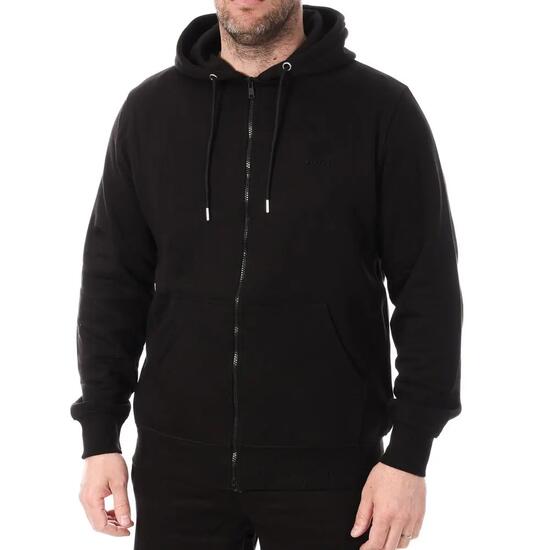 Lotto Herren Kapuzenjacke LT23 - Schwarzer Zip-Hoodie