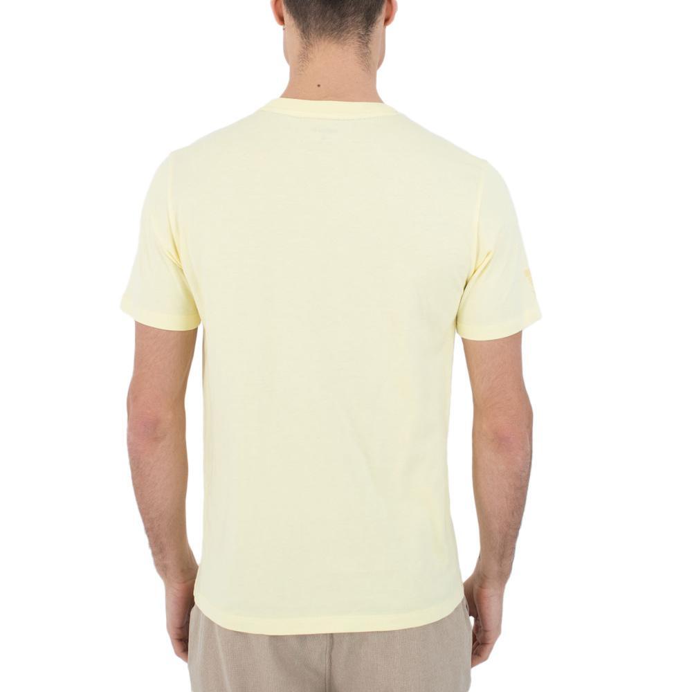 T-shirt Jaune Homme Hurley MTSEU00013 3/3