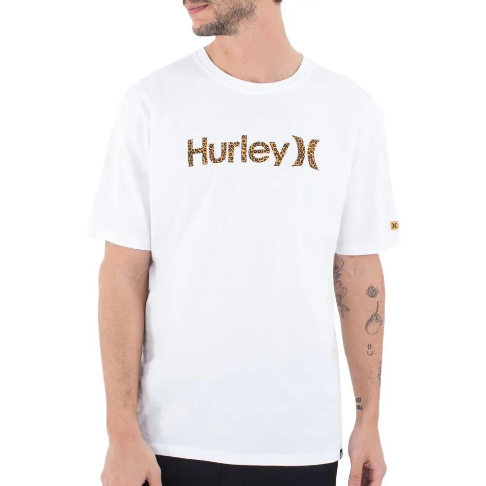 T-shirt Blanc Homme Hurley Toledo 2/4