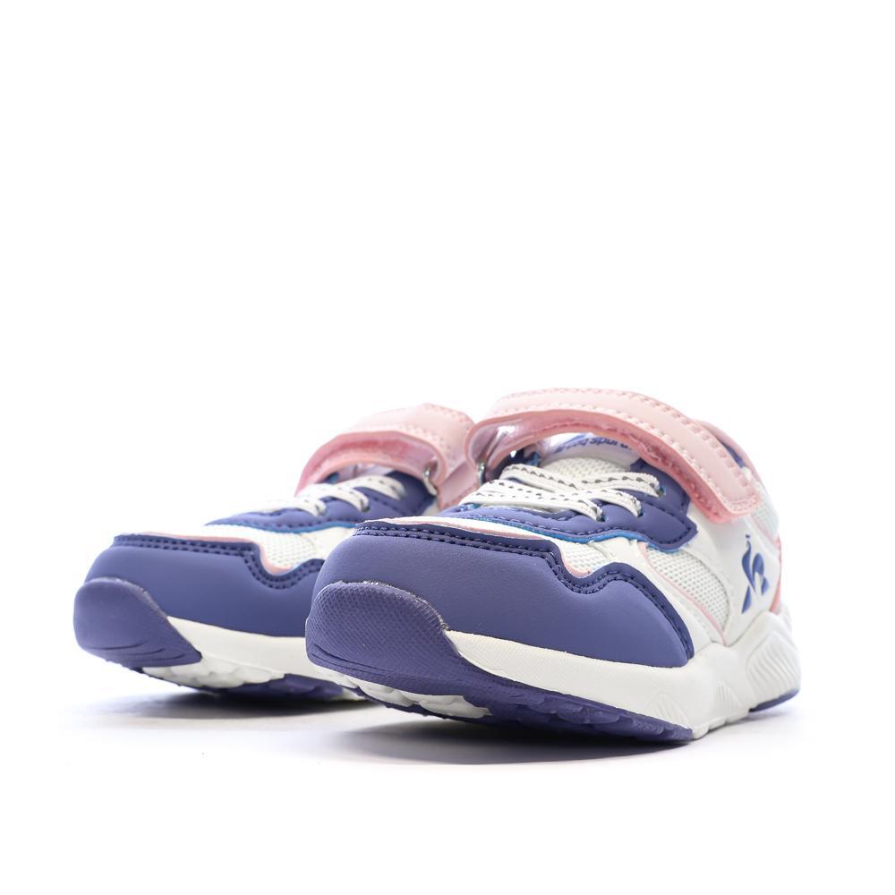 Le Coq Sportif LSC Runner Meisjes Sneakers Blauw/Roze 7/7