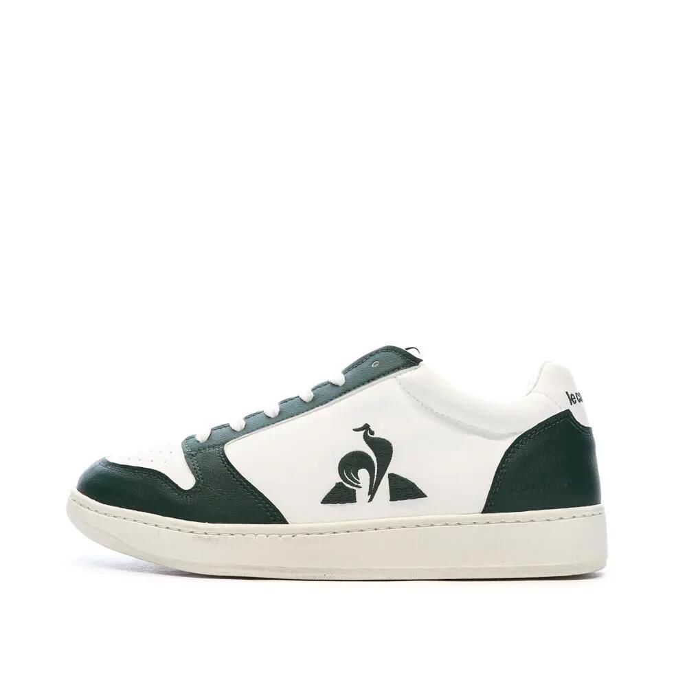 Baskets Blanc/Vert Mixte Le Coq Sportif Terra 2/7