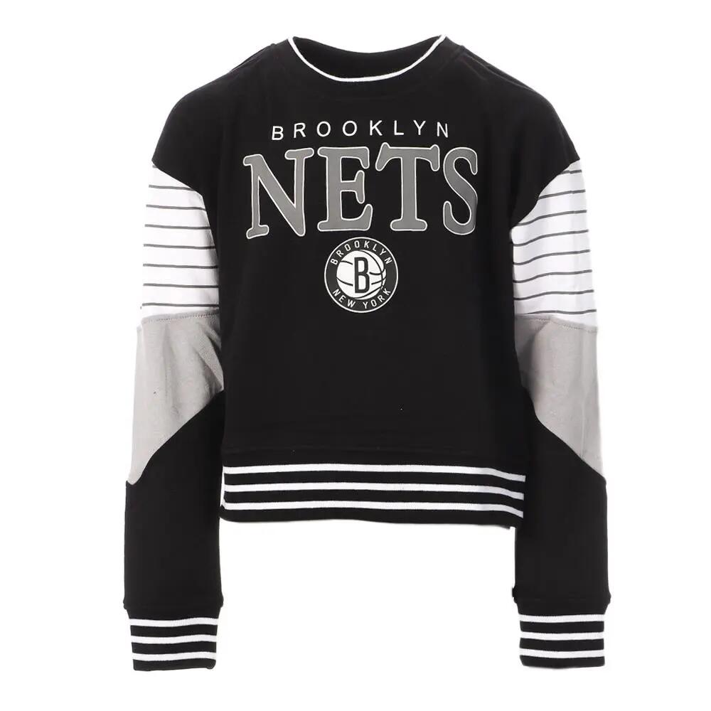 Sweat Noir Fille NBA Brooklyn Nets Cheer 2/3