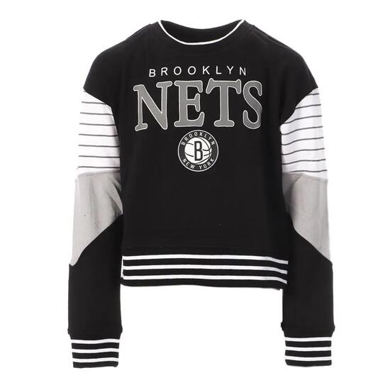 NBA Brooklyn Nets Cheer Meisjes Sweatshirt Zwart
