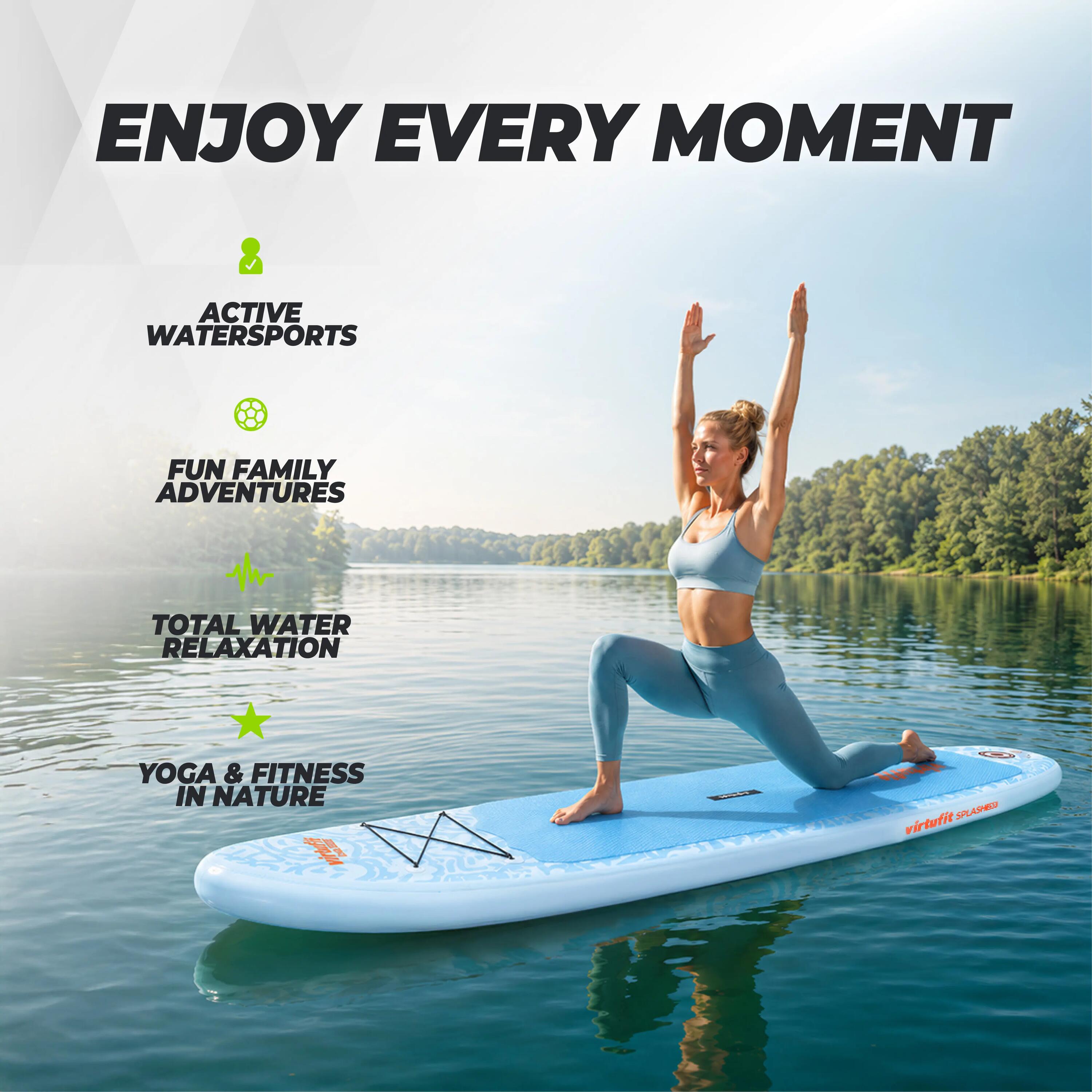 Supboard Splash 255 - Wave Blue 3/7