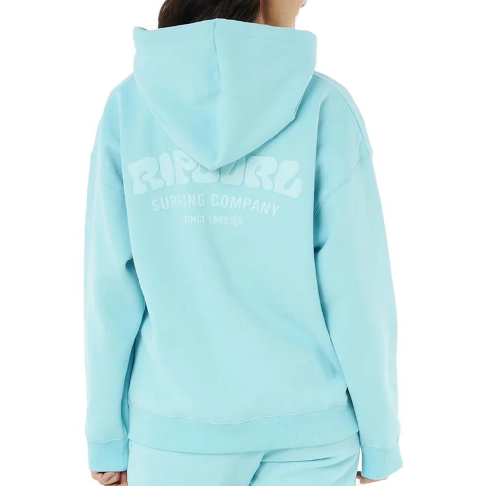 Sweat à Capuche Turquoise Femme Rip Curl Surf Heritage 3/3