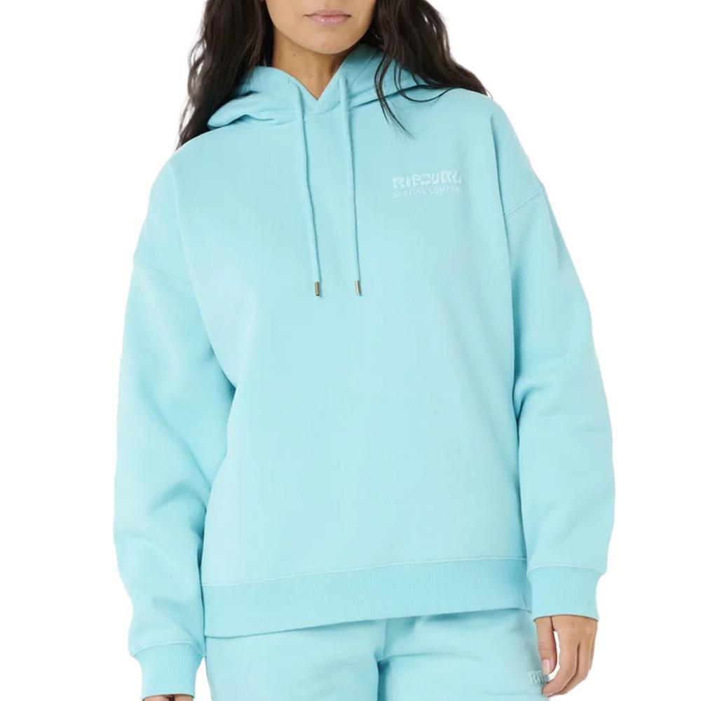 Sweat à Capuche Turquoise Femme Rip Curl Surf Heritage 2/3