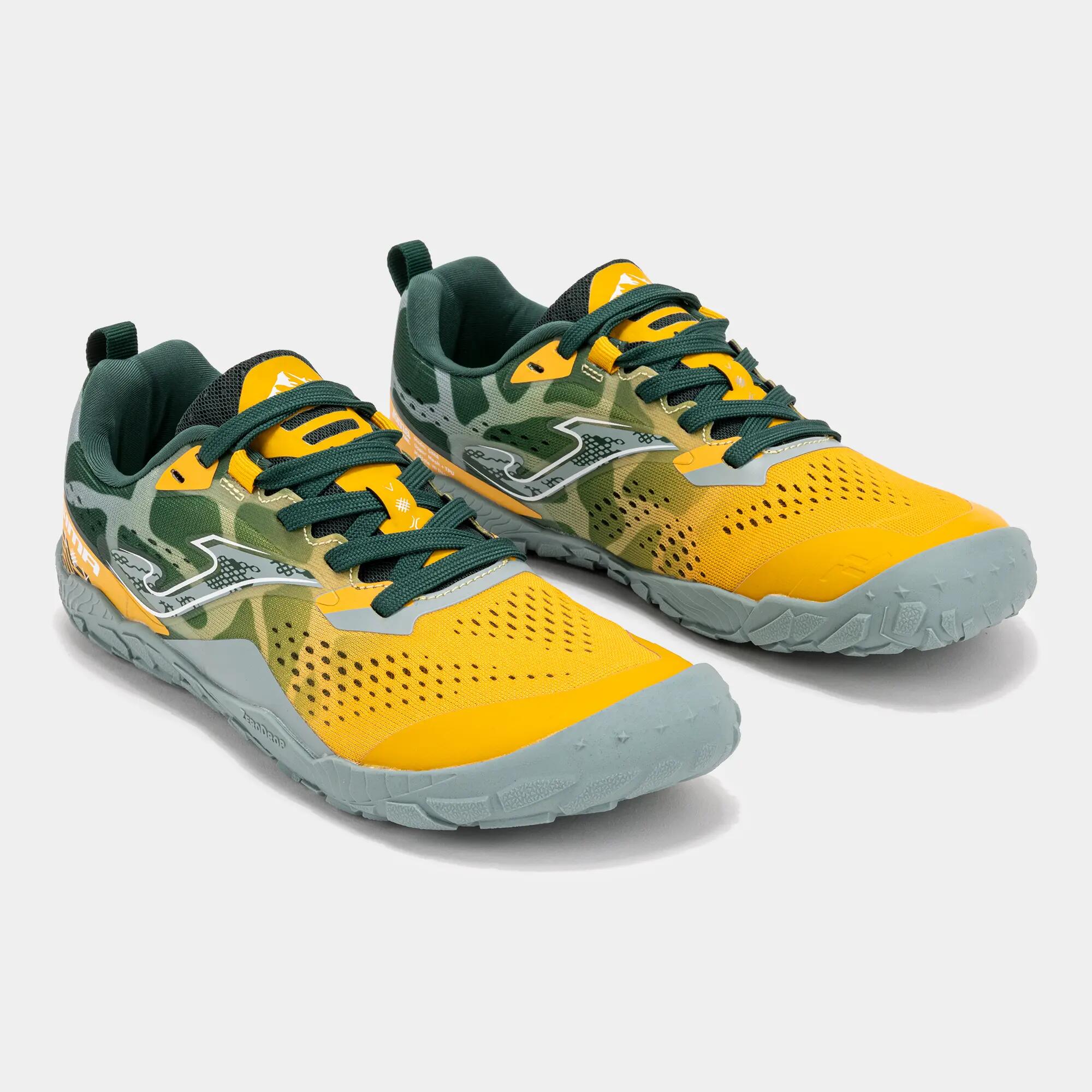 Zapatillas Trail Niños Joma Sima Junior Barefoot 26 Naranja Saffron 2/6
