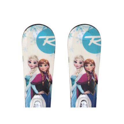 RECONDITIONNE - Ski Junior Rossignol Frozen + Fixations