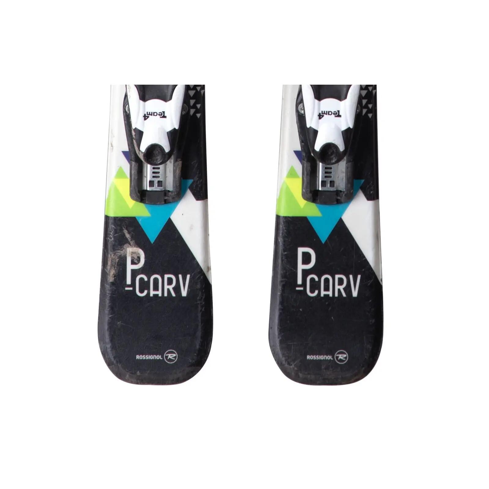 TWEEDEHANDS - Rossignol Terrain Girl Junior Gebruikte Ski + Bindingen 4/4