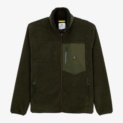 Veste polaire vert militaire Toronto SBPLAY